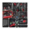 thumbnail image 1 of Tool Box Organizer and Storage Tray, Tool Box Drawer Organizer Bins, Toolbox Organizer Tray Divider Set, Black 32 Pack, 1 of 10