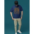 thumbnail image 2 of Fun Frog On Guitar Graphic Shirt T-shirt Color Men's, 2 of 3