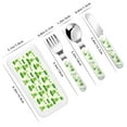 thumbnail image 2 of Gaeub Cute Frog1 Print 3-Piece Children Knife Spoon Fork Set,Stainless Steel Child Flatware Set,Kids Utensils Set with Case for Lunch Box (Fork Spoon Knife Combo), 2 of 8