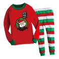 thumbnail image 1 of Pantalones largos de Navidad para Niños Unisex Sunnimix con diseño de Santa Claus multicolor, 1 of 8