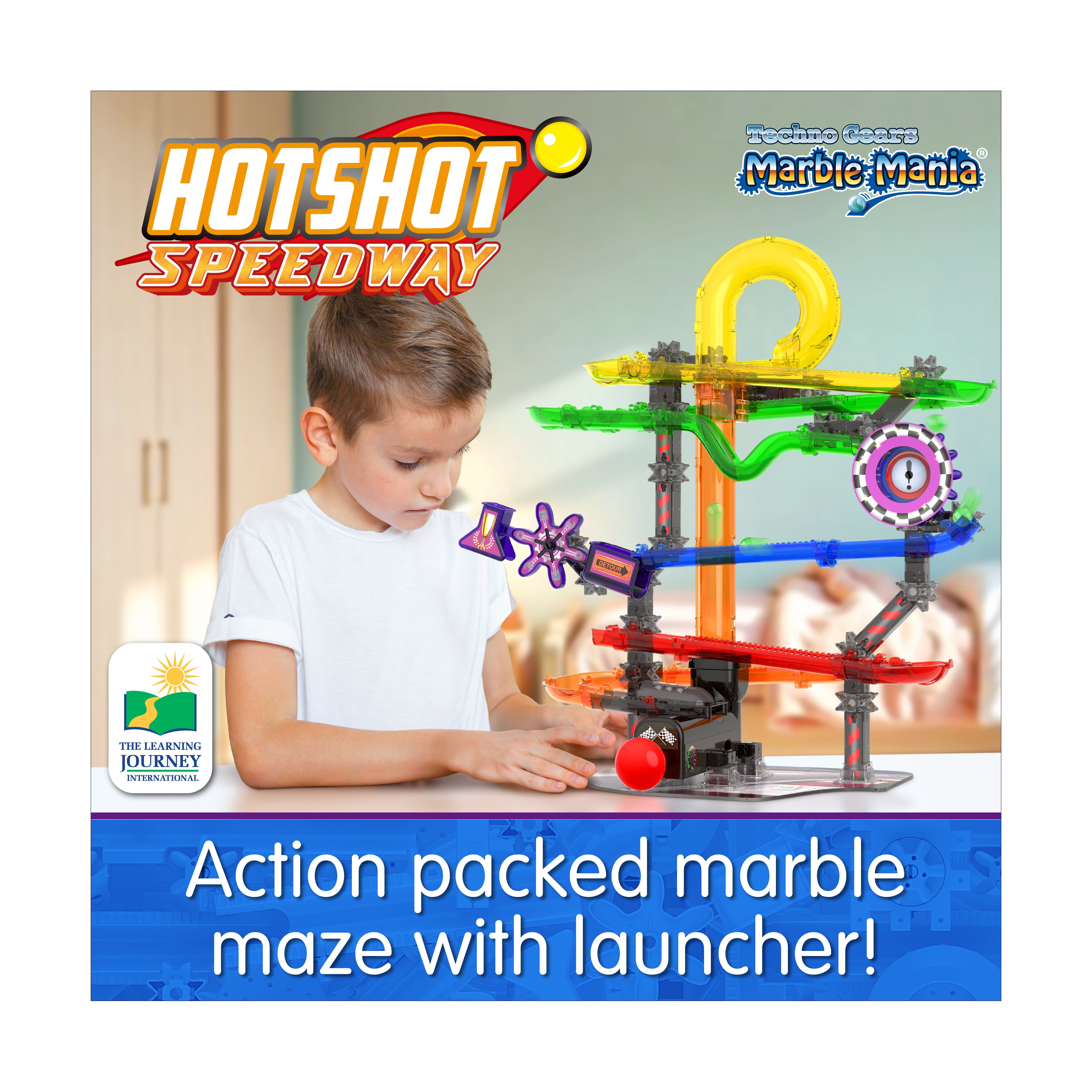 The Learning Journey Techno Gears Marble Mania - HotShot Speedway: 100+ Pcs
