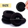 thumbnail image 2 of 3 pares de fundas desechables para auriculares de 60 mm, almohadillas de repuesto para auriculares, almohadillas de repuesto para auriculares, almohadillas de repuesto para auriculares, 2 of 5