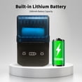 thumbnail image 3 of FlyFlise Portable 58mm Thermal Receipt Printer Wireless BT Mini Bill Ticket POS Mobile Printer with, 3 of 8