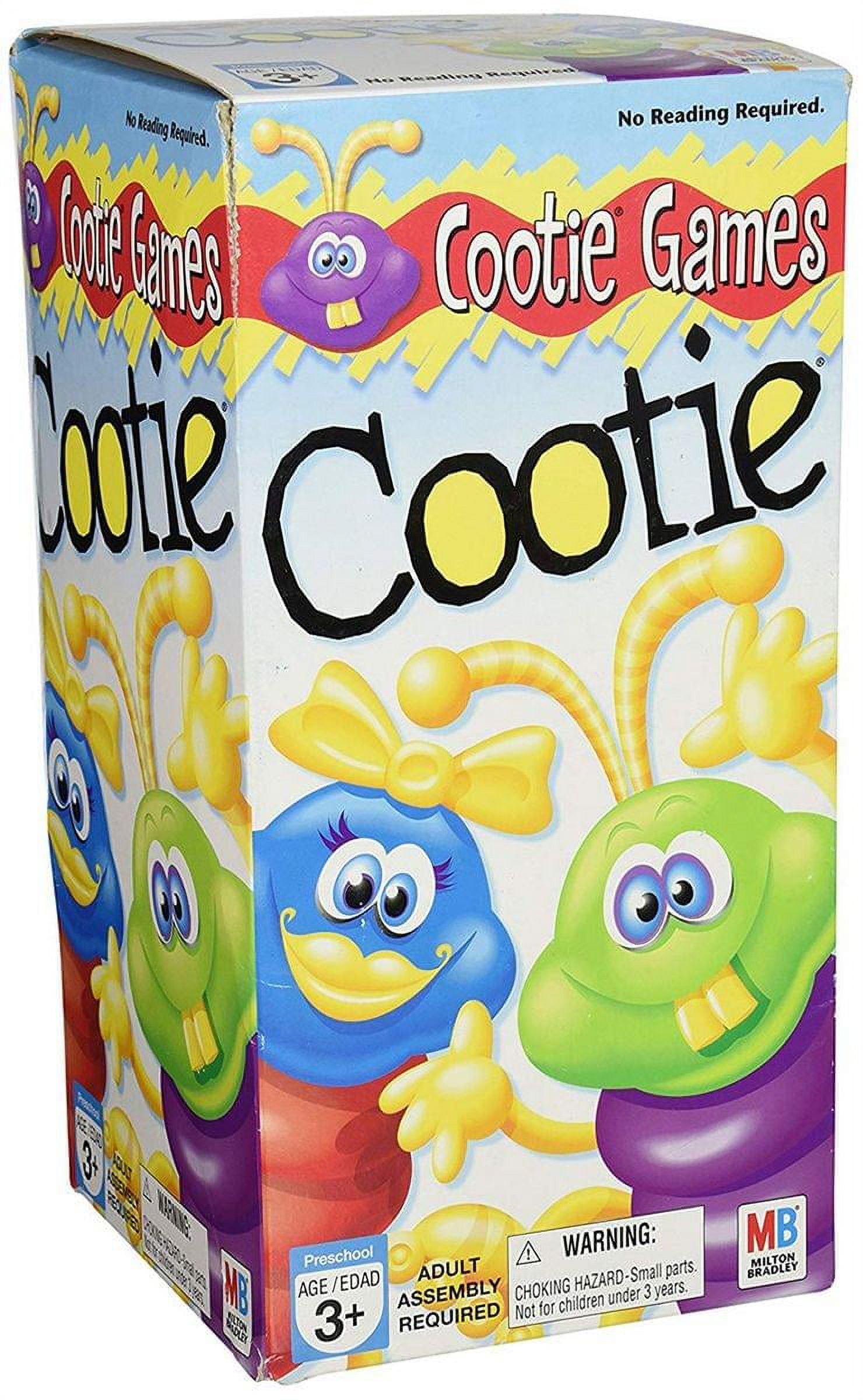 Milton Bradley Cootie Game - Walmart.com