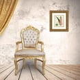 thumbnail image 3 of Curtis 15x18 Gold Ornate Wood Framed with Double Matting Museum Art Print Titled - Delicate Tropicals I, 3 of 4