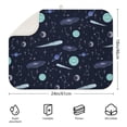 thumbnail image 2 of 2pcs Star Print Kitchen Drying Mat Heat Resistant Microfiber Dish Pad Multi-Functional for Galaxy Aesthetic, 2 of 4