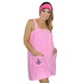thumbnail image 4 of Kimken Shower Wrap Towel for Women – Cotton Towel Robe with Straps, 4 of 5
