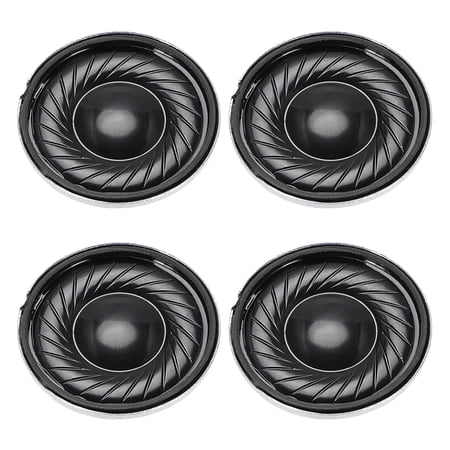 4Pcs Round Internal Magnet Speaker Loudspeaker 8 Ohm 2W 23mm Dia Steel Shell