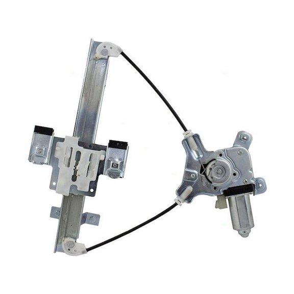 Rear Right Power Window Regulator and Motor Assembly - Compatible with 2007 - 2014 Chevy Tahoe Sport Utility 4-Door 2008 2009 2010 2011 2012 2013