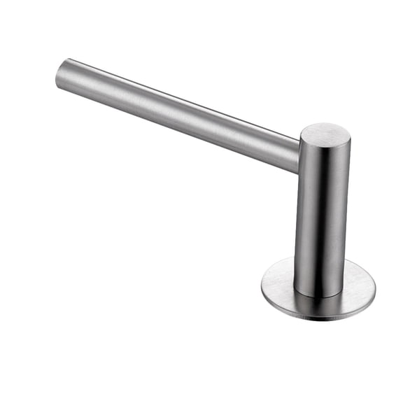 Raindrops Adhesive Hand Towel Holder 1Set Wall Mounted Silver 7.8x4x5.3in 304 Stainless Steel for Bathroom and Kitchen