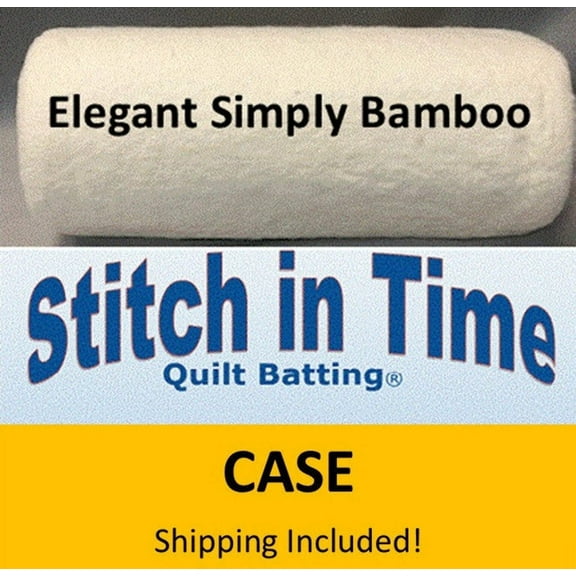 SB60C  Simply Bamboo Batting (Case(10, Throw  60 in x 60 in) shipping included*