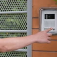 thumbnail image 4 of Raindrops Outdoor Doorbell Rainproof Cover in Light Brown Plastic for Access Control and Attendance Devices, 4 of 6