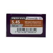 ChromaSilk Creme Hair Color - 5.45 Light Copper Mahogany Brown by Pravana for Unisex - 3 oz Hair Color
