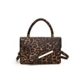 thumbnail image 5 of Bolso de hombro con estampado de leopardo versátil y de nicho, nuevo estilo 2025, moderno y sencillo, tipo bandolera con cadena y personalidad., 5 of 5