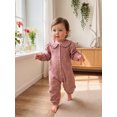 thumbnail image 7 of RUINIXCW Infant Girl Romper Puff Long Sleeve Solid Color Fall Jumpsuit, 7 of 7
