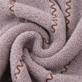 thumbnail image 5 of Goowood Bath Towels Cotton Bath Towel for Bathroom Soft Absorbent Thickened Wavy Towel Quick Dry Wash Cloths for Showering Hotel Spa Beach, 5 of 8