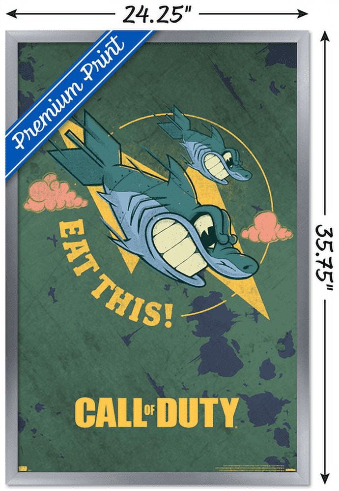 Call of Duty: Vanguard - Eat This Wall Poster, 22.375" x 34", Framed