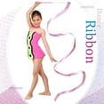 thumbnail image 4 of 2pcs Children Shining Gymnastics Streamers For Performance Competition ，Sparkling Dance Ribbon,2pcs 78.7 Inch ， for Kids Dancing Training, 4 of 7