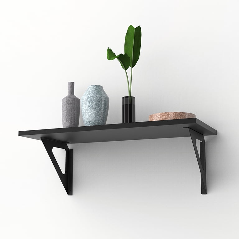 Hyper Tough Black Laminate Floating Shelf Kit photo 8