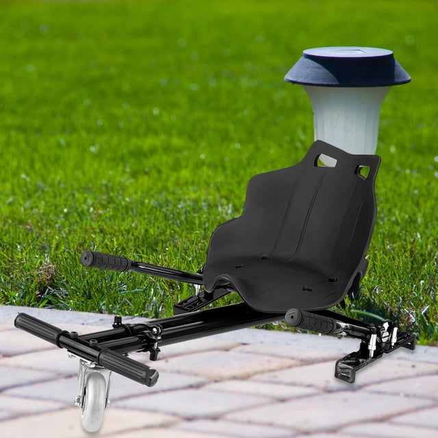SHINYPASING Black Kart Replacement Seat PP Material Comfortable Compact Design for Racing