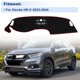 thumbnail image 2 of Cubierta del tablero Unique Bargains para Honda HR-V 2023-2024 Sin HUD Cubierta del tablero del automóvil Interior Antideslizante/Antipolvo Ante Negro con borde rojo 1 set, 2 of 7