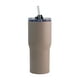 thumbnail image 1 of Termo Nuvó, Doble Pared Acero Inoxidable, Color Gris con Popote, Capacidad 600 ml, 1 of 1