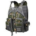 thumbnail image 2 of BASSDASH Fly Fishing Vest Multi Pocket Waistcoat Adjustable Size Gifts for Men Women, 2 of 2