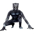 thumbnail image 6 of Black-Panther Custom Boys Hero Black Bodysuit Halloween Cosplay Spandex Jumpsuit with Mask, 6 of 6