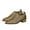 Khaki, variant on Lovskoo 2024 Women's Dress Leather Shoes Chunky Heel Single Shoes Work Pointed Splicing Middle Heel Retro Ladies Shoes Deep Mouth Ankle Stirrups Shoes Sloping Heel Khaki
