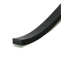 M-D Building Products 06577 1/4 in. x 1/2 in. x 10 ft. Black Sponge Window Seal for Ex-Small Gaps
