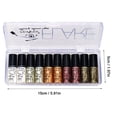 thumbnail image 3 of WIFKLSIIPG Portable 5-Color Metallic Shiny Smoky Eyeshadow Waterproof Glitter Eyeliner 35g, 3 of 8