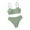 Army Green, variant on Teen Girls Swimsuits Adjustable Straps Two Piece Bikini Sets with Chest Pad Swimsuit for Teen Girls 14 Years