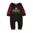 thumbnail image 3 of Pijamas navideños a juego Grinch - TKing Fashion 2024 Nuevos conjuntos de pijamas navideños familiares a juego Grinch, pijamas navideños navideños para parejas, adultos y niños, 9 Meses, 3 of 5