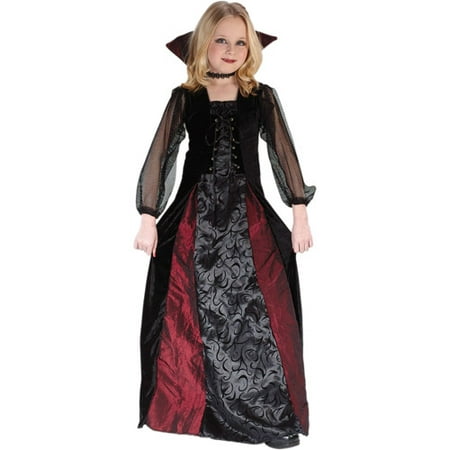 Fun World Goth Maiden Vampiress Child Halloween