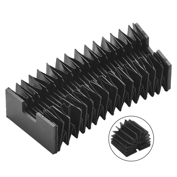 Hgr20 Bellows Linear Guide Rail Cnc Dust Cover Cloth Stretched Length Stretched Length 200Mm YIWEI