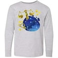 thumbnail image 3 of Inktastic Libra Constellation Zodiac Sign Illustration Long Sleeve Youth T-Shirt, 3 of 5