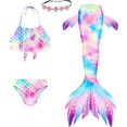 thumbnail image 1 of Girls' Mermaid Swimming Tail Sets High quality, 1 of 5