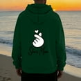 thumbnail image 3 of Generic Unisex Matching Couples 2D Hoodie,Unique and Meaningful Design, Gifts for Him Her and Love Anniversary, 3 of 4