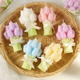 thumbnail image 6 of SSNTSY Bouquet Shaped Scented Candle, Flower Candle, Aesthetic Cute Tulip Gifts for Women Birthday Anniversary Party Favors, 6 of 6