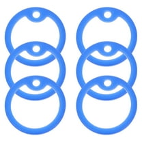 BESTOYARD 6Pcs Dog Tag Collar Silicone Protectors Noise Reduction for Daily Use