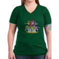 thumbnail image 1 of CafePress - Go Go Power Rangers Group S Women's V Neck T Shirt - Women's V-Neck Dark T-Shirt, 1 of 1