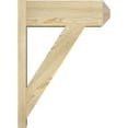 thumbnail image 3 of Ekena Millwork 8"W x 22"D x 30"H Traditional Rough Sawn Craftsman Outlooker, Douglas Fir, 3 of 4