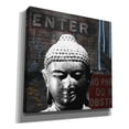 thumbnail image 2 of Epic Graffiti 'Urban Buddha IV' by Linda Woods, Canvas Wall Art, 12"x12", 2 of 3