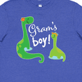 thumbnail image 4 of Inktastic Gram Boy Grandson Gift Dinosaur Youth T-Shirt, 4 of 5