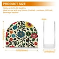 thumbnail image 4 of Yayeee Napkin Holder for Table Kitchen Paper Tissue Organization, Vibrant Floral, 4 of 8