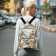 thumbnail image 7 of FORMRS Mini Backpack Purse for Women Quilted Travel Daypack Casual Shoulder Bag, Mountain Pattern, 7 of 7