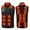 Black_8, variant on ToyKingdee Heated Vest Women Men Heated Rechargeable Warm Vests, 3 Heating Levels 9 Heating Zones, Plus Size Puffer Winter Coats