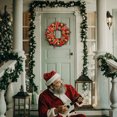 thumbnail image 4 of Billuyoard Guirnalda de Navidad artificial simulación frutas colgante puerta guirnalda Navidad vacaciones ventana decoración ornamento presente boda Kits de decoración para fiestas Billuyoard HA009038-00, 4 of 6