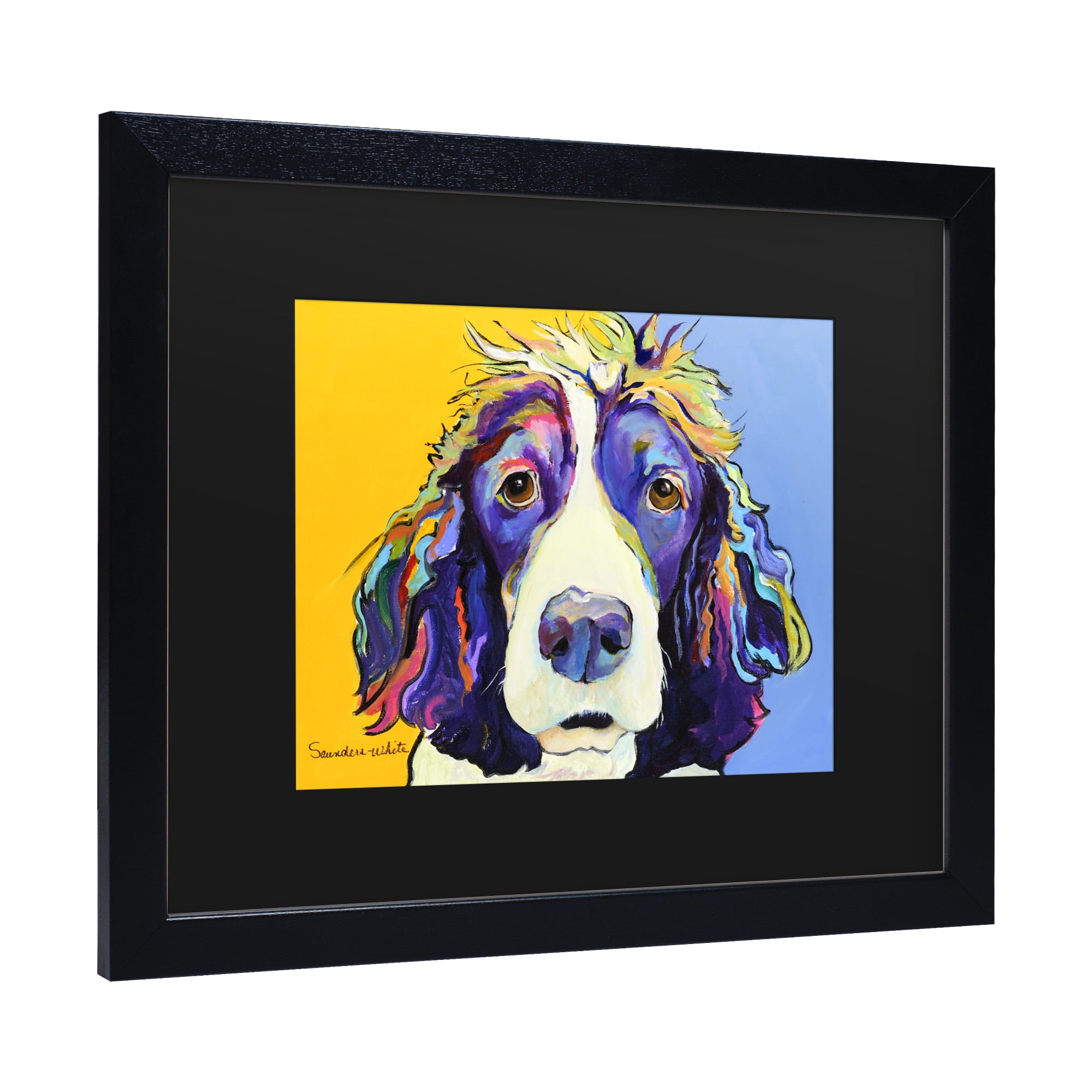Trademark Fine Art 'Sadie' Canvas Art by Pat Saunders-White