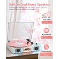 thumbnail image 3 of Tocadiscos DANFI AUDIO DF Vintage Bluetooth USB Blanco, 3 of 8